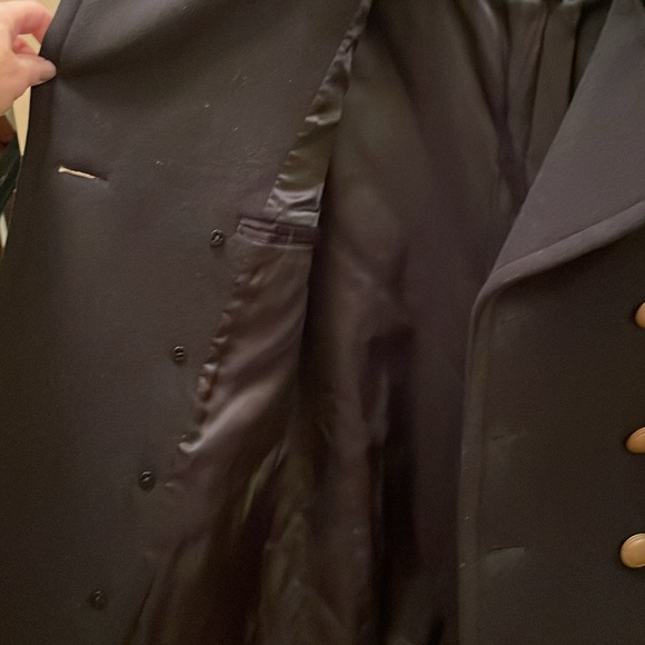 Tommy Hilfiger men’s XS black pea coat - Picture 8 of 9